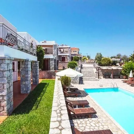 Vila Malvazios With Sea And Pool View Gythio