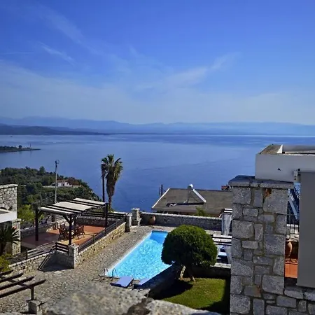 빌라 Malvazios With Sea And Pool View